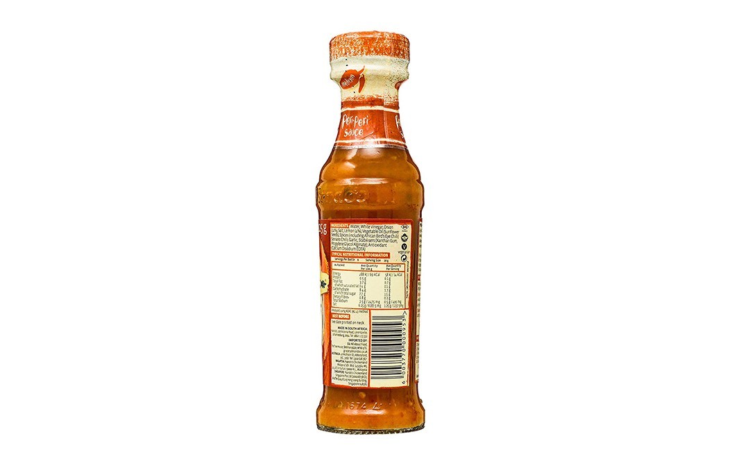 Nando's Peri- Peri Sauce Medium   Glass Bottle  125 grams